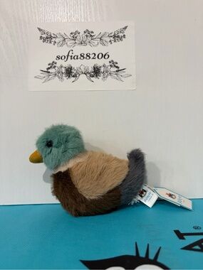 AUTHENTIC Jellycat Birdling Mallard- NWT Retired- FAST SHIP